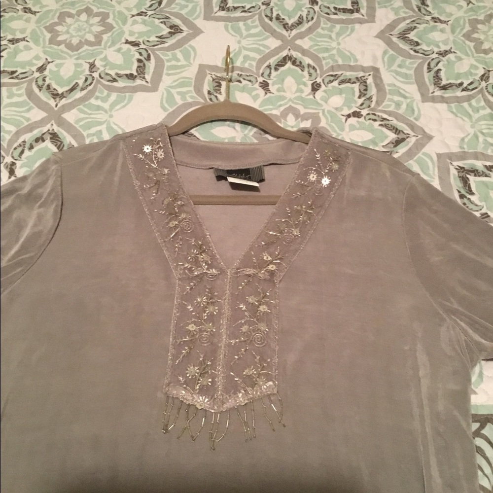 Gray Pantsuit - image 5